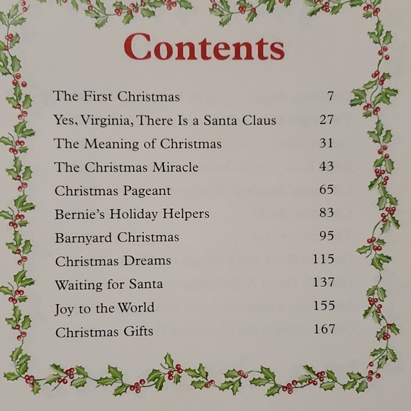 VTG 2002 BOOK Merry Christmas Beautiful Hardback Treasury of Stories & Songs - Picture 4 of 16